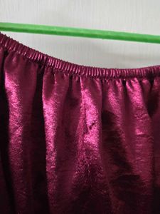 Chic light purple Off-Shoulder Top first S/M