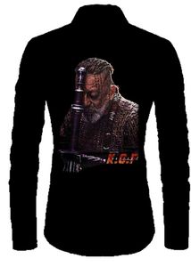 Stylish KGF Graphic Print Shirt Febric