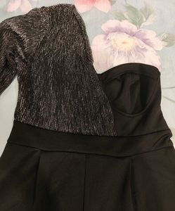One-Sleeve Party Romper