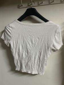 Chic White Crop Top