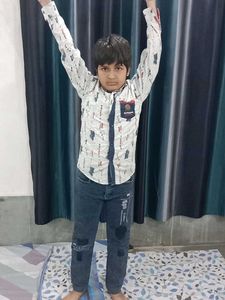 Boy's Stylish Printed Shirt