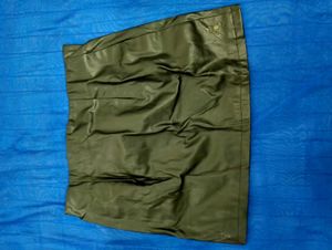 Kotty High Waist Leather Skirt