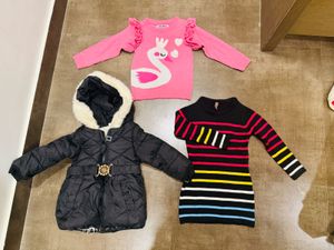 Best winter combo for 2-3 years girls ❤️‍🔥