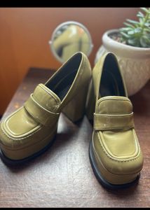 Platform Heel Loafers