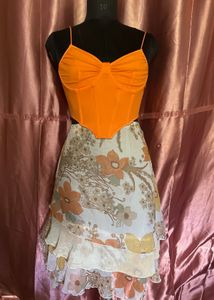 Shein Top And Skirt Combo