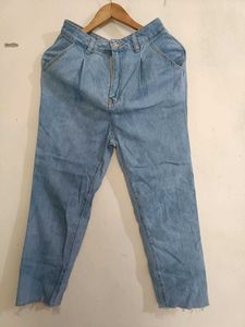 Light Wash Denim Pants