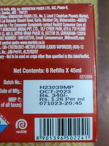 Mortein Refill Pack Of 6