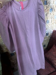 2 Time Worn Comfortable Puff Sleeve Dress