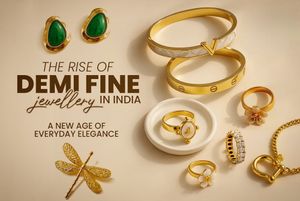 18K Gold Plated Vintage Earrings