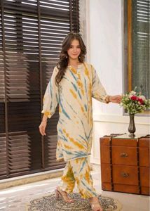 Tie-Dye Kurti Pant Set