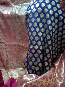 Kathan Banarasi Silk Saree Pure