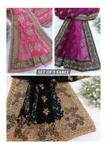 Set Of 3 Saree