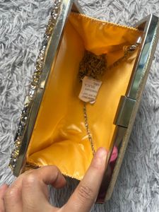 Two In One Bag,clutch Cum Sling Bag