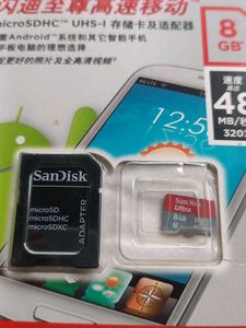 SanDisk Ultra 8GB microSDHC UHS-I Memory Card