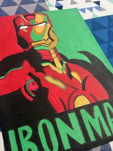 Iron Man Canvas Painting