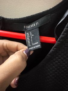 Black Fit &amp; Flare Dress