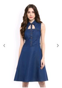 ( Worn Once) Denim Dress!