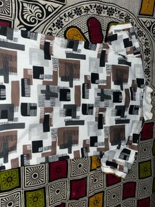 Patterned Casual Shirt