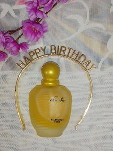 Balenciaga Paris Perfume And Happy Birthday Band
