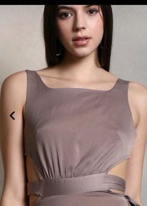 Elegant Cutout Maxi Dress