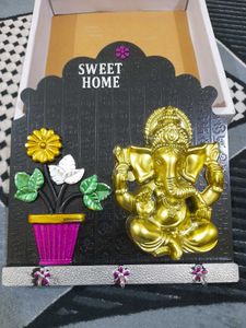 Ganesh "Sweet Home" Key Holder