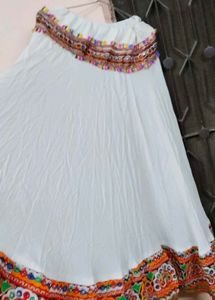 Embroidered Off-Shoulder Top