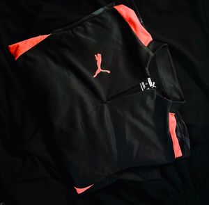 Puma Black &amp; Red T-Shirt