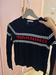 ONLY 'Warning' Graphic Sweater