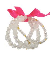 Pearl Bracelet Set Of Three