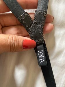 Zara Leather Suspender
