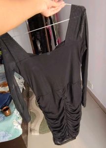 Chic Black Bodycon Dress