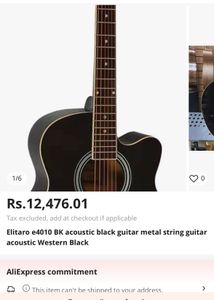 Professional Imported Acoustic Guitar