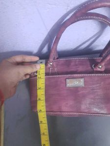 Burgundy Handbag