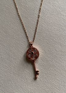 Anti Tarnish Stainless Steel Spinner Necklace