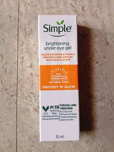 Simple Brightening Under Eye Gel