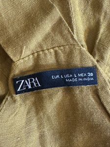 Zara Linen Dress - Medium