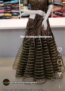 Sequin Lehenga Choli