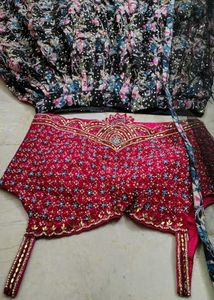 Last price for Lehenga Contrast 😍🔥❤️ fashionable