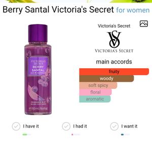 Victoria's Secret Berry Santal