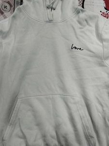 White Pullover Hoodie