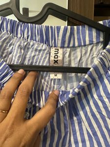 Striped Blue &amp; White Shirt