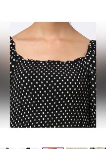 ONLYPolka-Dot Print A-line Dress
