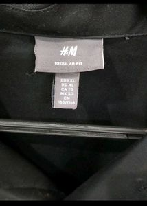 H&amp;M cuban Collar Oversize Shirt