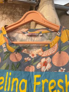 Trendy Peachy Crop Top, Bust- 36/34