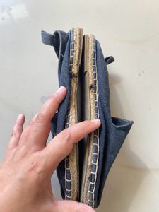 Denim Espadrille Flats