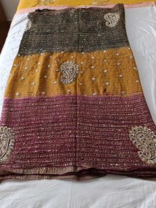 Georgette Multicolor Saree