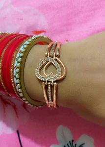 Heart Charm Bracelet