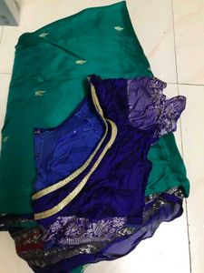 Peshwai Saree With Blouse