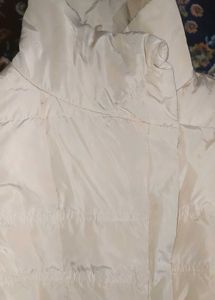 Elegant Ivory(cream)Puffer Coat,size S-M