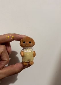 Sylvanian Family Poodle Baby Candy Pouch.🤎